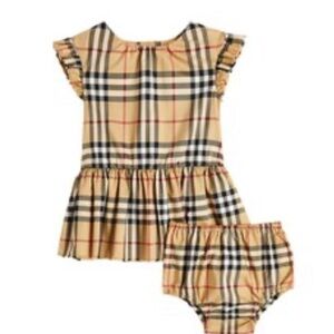 Burberry Baby Dress & Bloomers